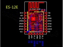 ESP8266 WiFi module Serial WiFi ESP-12E with antenna on PCB